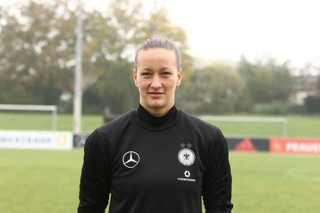 Almuth Schult Fototermin Frauen-Nationalmannschaft --- Fussball --- 18.10.2017 12.10.2017 Mainz-Kastel Copyright: xWeissx Eibner-Pressefotox EP_rws