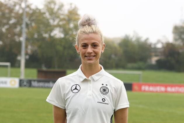 Johanna Elsig Fototermin Frauen-Nationalmannschaft --- Fussball --- 18.10.2017 12.10.2017 Mainz-Kastel Copyright: xWeissx Eibner-Pressefotox EP_rws