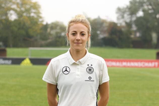 Carolin Simon Fototermin Frauen-Nationalmannschaft --- Fussball --- 18.10.2017 12.10.2017 Mainz-Kastel Copyright: xWeissx Eibner-Pressefotox EP_rws