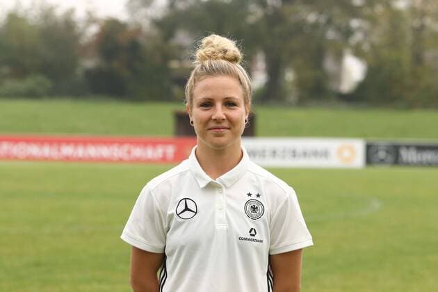 Svenja Huth Fototermin Frauen-Nationalmannschaft --- Fussball --- 18.10.2017 12.10.2017 Mainz-Kastel Copyright: xWeissx Eibner-Pressefotox EP_rws