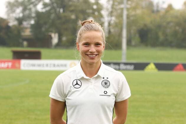 Tabea Kemme Fototermin Frauen-Nationalmannschaft --- Fussball --- 18.10.2017 12.10.2017 Mainz-Kastel Copyright: xWeissx Eibner-Pressefotox EP_rws