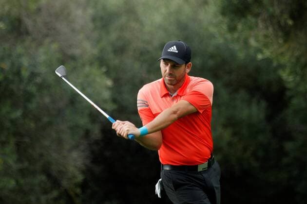 Spanish golfer Sergio Garcia warms-up before a shot during the Pro-am of Andalusia Valderrama Masters, in San Roque, Cadiz, Spain, 18 October 2017. Pro-am of Andalusia Valderrama Masters !ACHTUNG: NUR REDAKTIONELLE NUTZUNG!  Copyright: xA.CarrascoxRagelx GRAF1359 20171018-636439508218262591