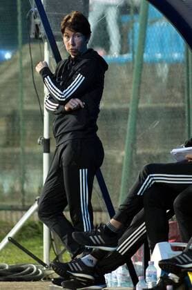 18.10.2017 Belgrade Serbia-Germany U19-Under 19 International Friendly Länderspiel match men s football Maren Meinert Germany head coach during match : 