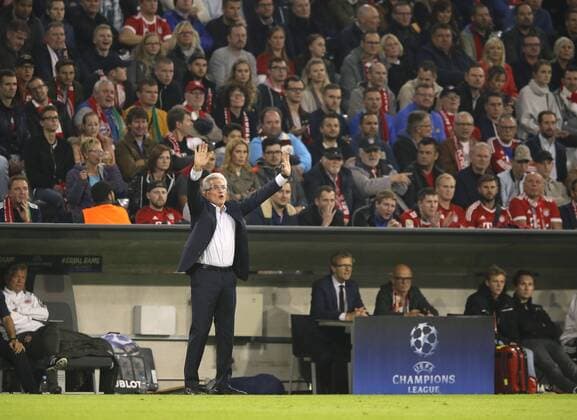 Foto: Bayern Coach Jupp Heynckes Fussball - Championsleague am Mi. 18.10.2017 3. Gruppenspiel Bayern München - Celtic Glasgow