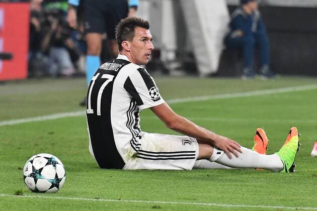 Fußball, CL, Juventus Turin - Sporting Lissabon Mario Mandzukic Juventus. Torino 18-10-2017 Allianz Stadium Football Calcio Champions League Group D Juventus - Sporting CP Foto Andrea Staccioli Insidefoto