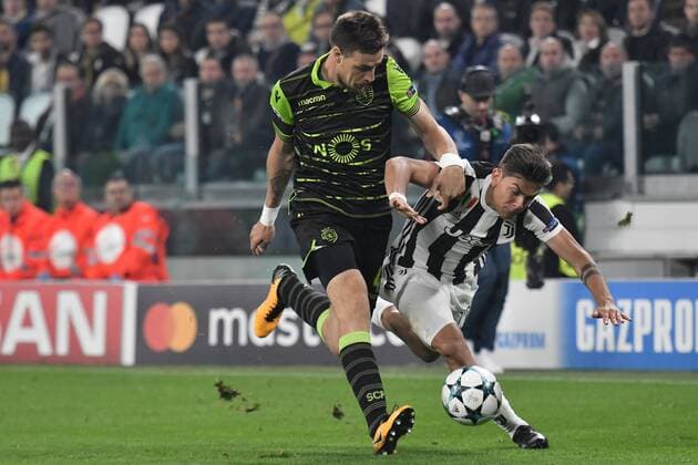 Fußball, CL, Juventus Turin - Sporting Lissabon Paulo Dybala Juventus Torino 18-10-2017 Allianz Stadium Football Calcio Champions League Group D Juventus - Sporting CP Foto Andrea Staccioli Insidefoto andreaxstaccioli