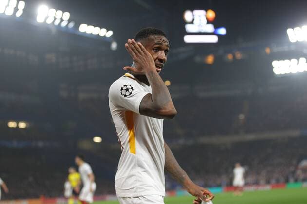 Gerson injured infortunio Londra 18-10-2017 Stamford Bridge Football Champions League 2017 2018 Chelsea - Roma Foto Gino Mancini Insidefoto ginoxmancini