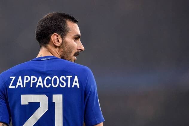 October 18, 2017 - London, United Kingdom - Davide Zappacosta of Chelsea during the UEFA Champions League match between Chelsea v AS Roma at Stamford Bridge Stadium, London, United Kingdom on 18 October 2017. Chelsea v AS Roma - UEFA Champions League  - ZUMAn230 20171018_zaa_n230_106 Copyright: xGiuseppexMaffiax