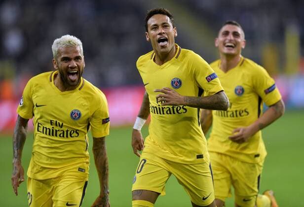 ANDERLECHT, BELGIUM - OCTOBER 18 : Neymar forward of PSG during the Champions League Group B match between RSC Anderlecht and Paris Saint-Germain on October 18, 2017 in Anderlecht, Belgium, 18 10 17 FOOTBALL : RSC Anderlecht vs Paris Saint Germain - Ligue des Champions - 18 10 2017 PhotoNews Panoramic  775030940
