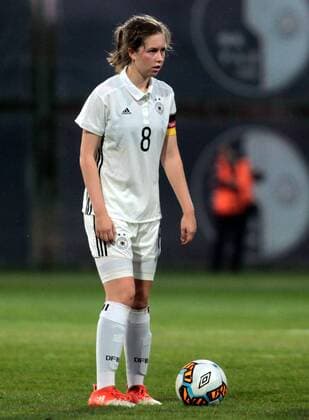 18.10.2017 Belgrade Serbia-Germany U19-Under 19 International Friendly Länderspiel match women s football Jana Feldkamp Germany : 