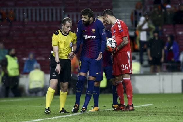 BARCELONA, SPAIN - OCTOBER 18: UEFA Champions League, Group Stage Matchday 3, Barcelona v Olympiacos, Camp Nou (photo by Nikos Mitsouras Reporter Media) SPO  Copyright: xNikosxMitsourasx xReporterxMediax