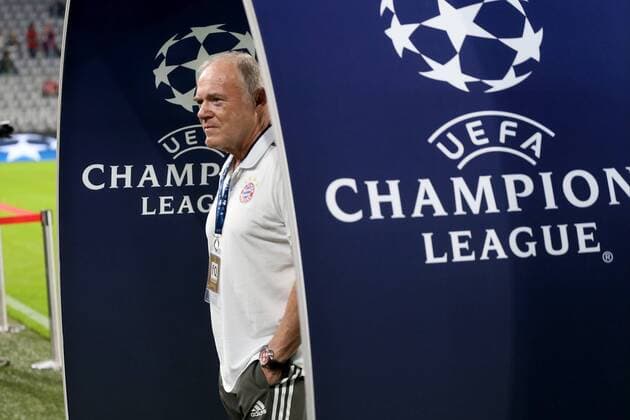 Co-Trainer Hermann Gerland (FC Bayern Muenchen), FC Bayern Muenchen vs. Celtic Glasgow, Champions League, Fussball, 18.10.2017, Muenchen Copyright: xLanger Eibner-Pressefotox EP_HLR