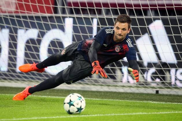 Torwart Sven Ulreich (FC Bayern Muenchen 26), FC Bayern Muenchen vs. Celtic Glasgow, Champions League, Fussball, 18.10.2017, Muenchen Copyright: xLanger Eibner-Pressefotox EP_HLR
