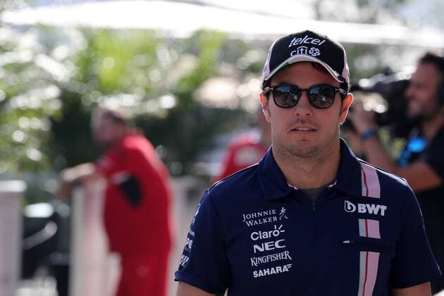 19.10.2017 - Sergio Perez (MEX) Sahara Force India F1 VJM010 United States Grand Prix, Austin 19 - 22 October 2017 19.10.2017 - Sergio Perez (MEX) Sahara Force India F1 VJM010 
