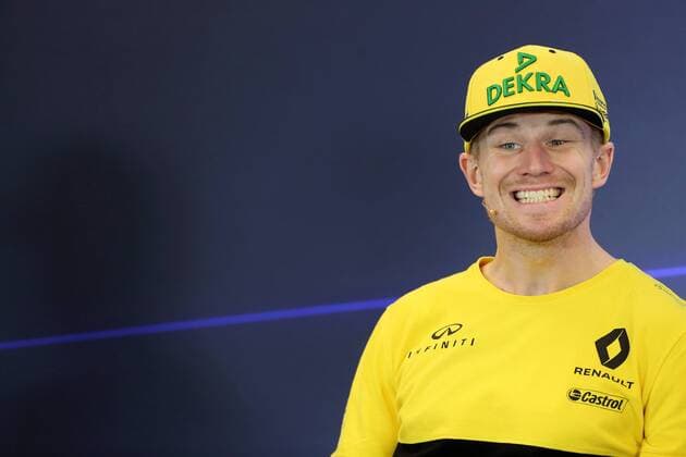 Bilder des Tages - SPORT 19.10.2017 - press conference PK Pressekonferenz Nico Hulkenberg (GER) Renault F1 Team RS17 United States Grand Prix, Austin 19 - 22 October 2017 19.10.2017 - Press conference, Nico Hulkenberg (GER) Renault Sport F1 Team RS17 