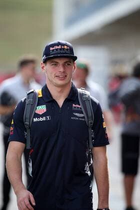 19.10.2017 - Max Verstappen (NED) Red Bull Racing RB13 United States Grand Prix, Austin 19 - 22 October 2017 19.10.2017 - Max Verstappen (NED) Red Bull Racing RB13 