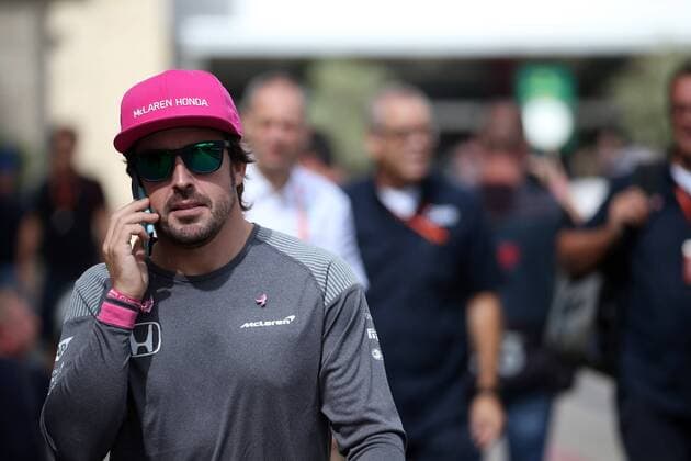 19.10.2017 - Fernando Alonso (ESP) McLaren MCL32 United States Grand Prix, Austin 19 - 22 October 2017 19.10.2017 - Fernando Alonso (ESP) McLaren MCL32 