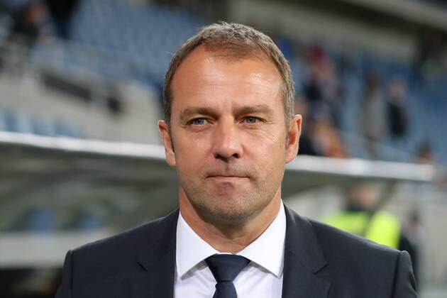 Hans-Dieter Flick (Hansi Flick, Geschäftsführer Hoffenheim), Porträt, Portrait, Einzelbild, Aktion, Action, Fussball, UEFA Europa League, TSG 1899 Hoffenheim - Istanbul Basaksehir,