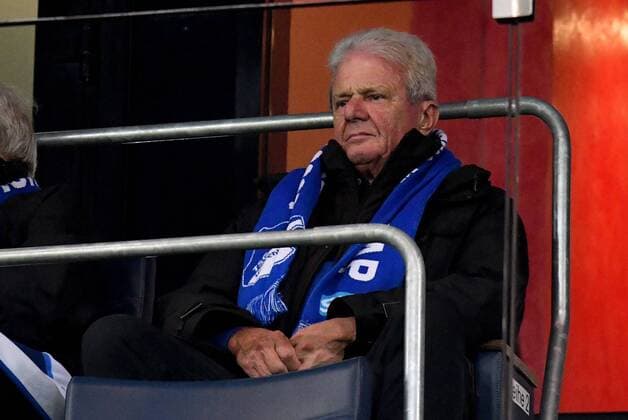 19.10.2017, xfux, Fussball Europa League, TSG 1899 Hoffenheim - Istanbul Basaksehir FK, emspor , v.l. Dietmar Hopp (Investor TSG 1899 Hoffenheim) Sinsheim