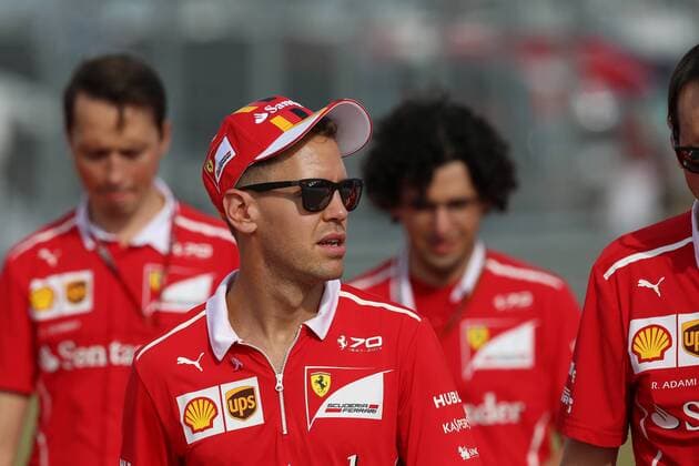 Sebastian Vettel, Scuderia Ferrari, formula 1 GP, USA in Austin, 20.10.2017 Photo:mspb Jerry Andre Sebastian Vettel, formula 1 GP, USA