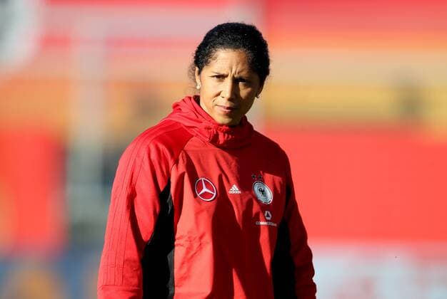 Deutschland, Wiesbaden, Brita-Arena, 20.10.2017, Fussball, Frauen, WM Qualifikation, Deutschland - Island Bild: Trainer Steffi Jones (Deutschland) Copyright: HMBxMedia xHeikoxBecker