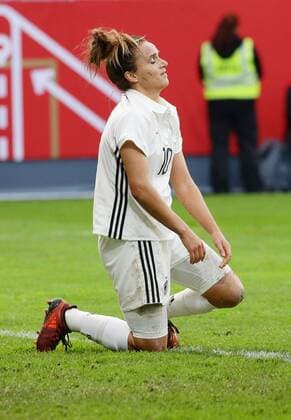 Wiesbaden , Fußball Länderspiel Frauen WM Qualifikation , Deutschland vs. Island , Lina Magull ( GER )