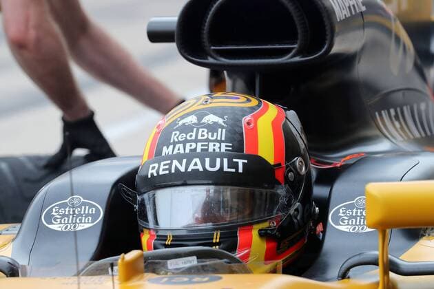 20.10.2017 - Free Practice 1, Carlos Sainz Jr (ESP) Renault F1 Team RS17 United States Grand Prix, Austin 19 - 22 October 2017 20.10.2017 - Free Practice 1, Carlos Sainz Jr (ESP) Renault Sport F1 Team RS17 