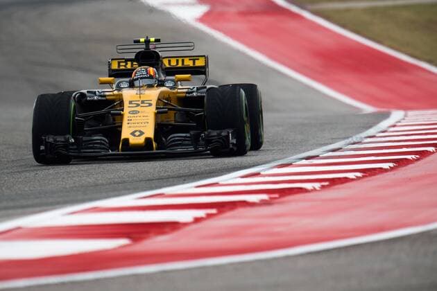 20.10.2017 - Free Practice 1, Carlos Sainz Jr (ESP) Renault F1 Team RS17 United States Grand Prix, Austin 19 - 22 October 2017 20.10.2017 - Free Practice 1, Carlos Sainz Jr (ESP) Renault Sport F1 Team RS17 
