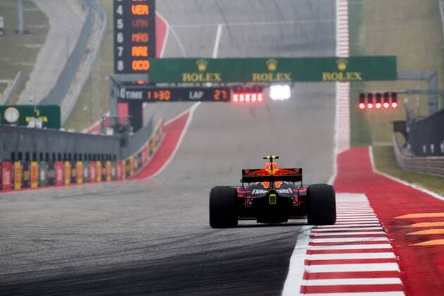 20.10.2017 - Free Practice 1, Max Verstappen (NED) Red Bull Racing RB13 United States Grand Prix, Austin 19 - 22 October 2017 20.10.2017 - Free Practice 1, Max Verstappen (NED) Red Bull Racing RB13 