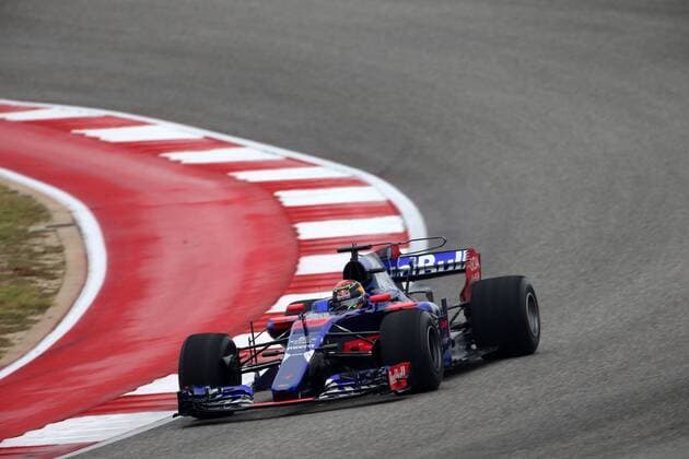 20.10.2017 - Free Practice 1, Brendon Hartley (NZL) Scuderia Toro Rosso STR12 United States Grand Prix, Austin 19 - 22 October 2017 20.10.2017 - Free Practice 1, Brendon Hartley (NZL) Scuderia Toro Rosso STR12 