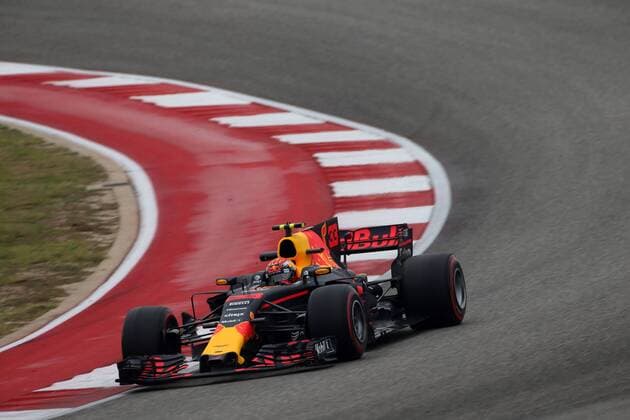 20.10.2017 - Free Practice 1, Max Verstappen (NED) Red Bull Racing RB13 United States Grand Prix, Austin 19 - 22 October 2017 20.10.2017 - Free Practice 1, Max Verstappen (NED) Red Bull Racing RB13 