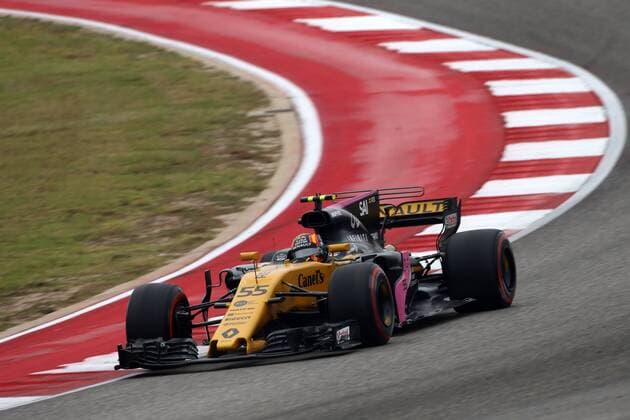 20.10.2017 - Free Practice 1, Carlos Sainz Jr (ESP) Renault F1 Team RS17 United States Grand Prix, Austin 19 - 22 October 2017 20.10.2017 - Free Practice 1, Carlos Sainz Jr (ESP) Renault Sport F1 Team RS17 