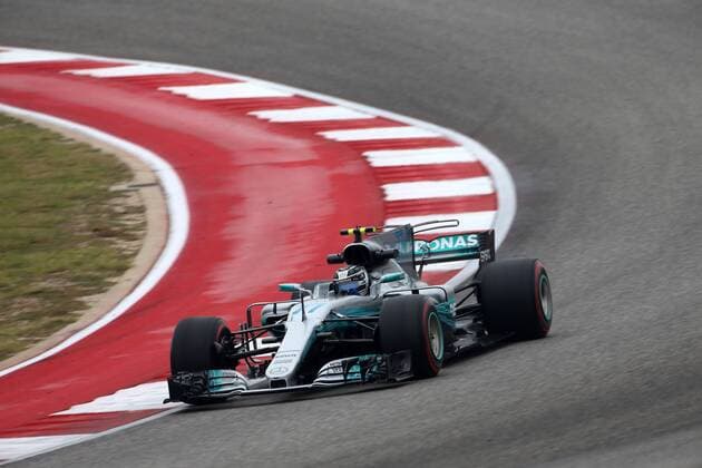 20.10.2017 - Free Practice 1, Valtteri Bottas (FIN) Mercedes AMG F1 W08 United States Grand Prix, Austin 19 - 22 October 2017 20.10.2017 - Free Practice 1, Valtteri Bottas (FIN) Mercedes AMG F1 W08 