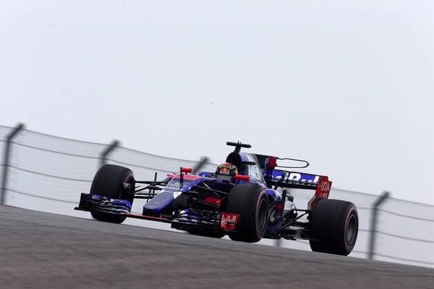 20.10.2017 - Free Practice 1, Brendon Hartley (NZL) Scuderia Toro Rosso STR12 United States Grand Prix, Austin 19 - 22 October 2017 20.10.2017 - Free Practice 1, Brendon Hartley (NZL) Scuderia Toro Rosso STR12 