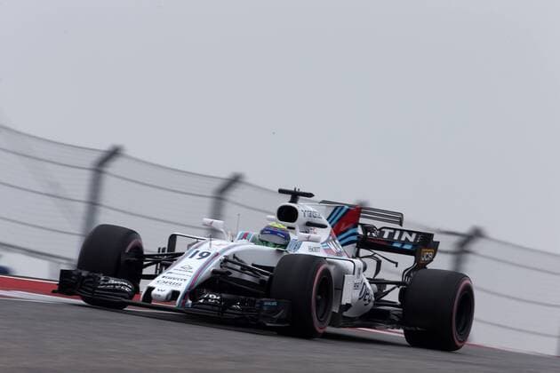 20.10.2017 - Free Practice 1, Felipe Massa (BRA) Williams FW40 United States Grand Prix, Austin 19 - 22 October 2017 20.10.2017 - Free Practice 1, Felipe Massa (BRA) Williams FW40 