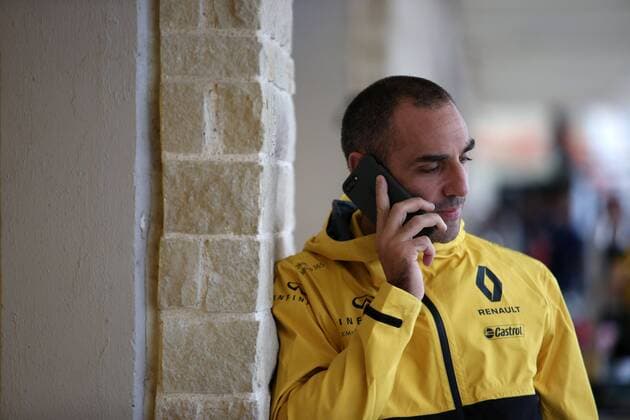 20.10.2017 - Free Practice 1, Cyril Abiteboul (FRA) Renault F1 Managing Director United States Grand Prix, Austin 19 - 22 October 2017 20.10.2017 - Free Practice 1, Cyril Abiteboul (FRA) Renault Sport F1 Managing Director 