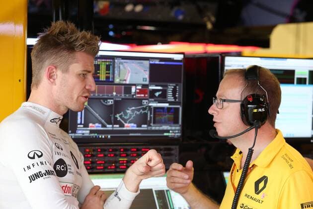 20.10.2017 - Free Practice 1, Nico Hulkenberg (GER) Renault F1 Team RS17 United States Grand Prix, Austin 19 - 22 October 2017 20.10.2017 - Free Practice 1, Nico Hulkenberg (GER) Renault Sport F1 Team RS17 