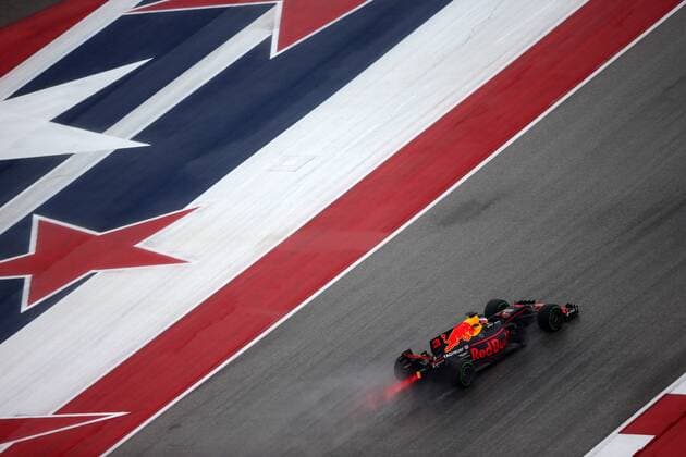 20.10.2017 - Free Practice 1, Daniel Ricciardo (AUS) Red Bull Racing RB13 United States Grand Prix, Austin 19 - 22 October 2017 20.10.2017 - Free Practice 1, Daniel Ricciardo (AUS) Red Bull Racing RB13 