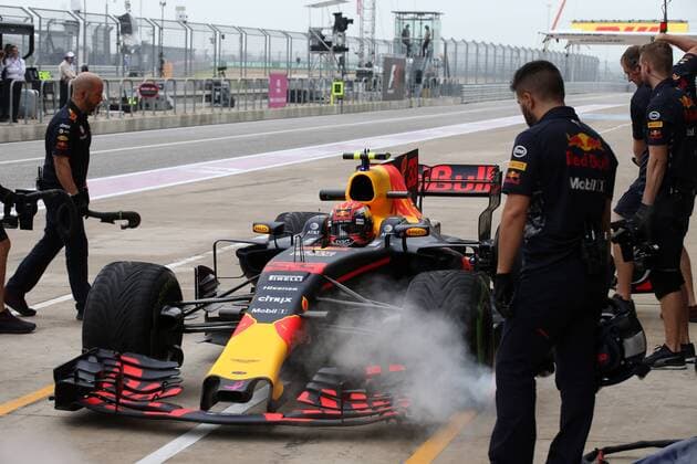 20.10.2017 - Free Practice 1, Max Verstappen (NED) Red Bull Racing RB13 United States Grand Prix, Austin 19 - 22 October 2017 20.10.2017 - Free Practice 1, Max Verstappen (NED) Red Bull Racing RB13 