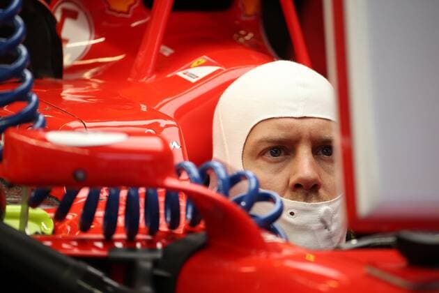 20.10.2017 - Free Practice 1, Sebastian Vettel (GER) Scuderia Ferrari SF70H United States Grand Prix, Austin 19 - 22 October 2017 20.10.2017 - Free Practice 1, Sebastian Vettel (GER) Scuderia Ferrari SF70H 