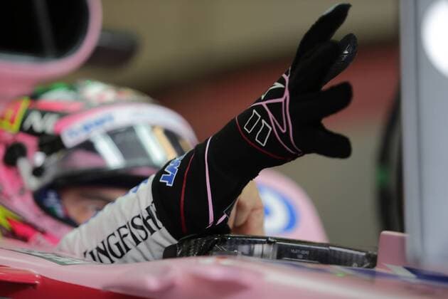 20.10.2017 - Free Practice 2, Sergio Perez (MEX) Sahara Force India F1 VJM010 United States Grand Prix, Austin 19 - 22 October 2017 20.10.2017 - Free Practice 2, Sergio Perez (MEX) Sahara Force India F1 VJM010 