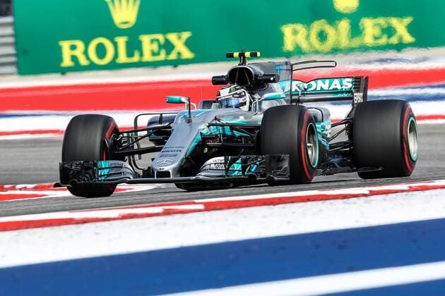 October 20, 2017 - Austin, Texas, U.S - Williams driver Valtteri Bottas (77) of Finland in action before the Formula 1 United States Grand Prix race at the Circuit of the Americas race track in Austin,Texas. F1 2017- Formula 1 United States Grand Prix. - ZUMAw300 20171020_zaf_w300_116 Copyright: xDanxWozniakx