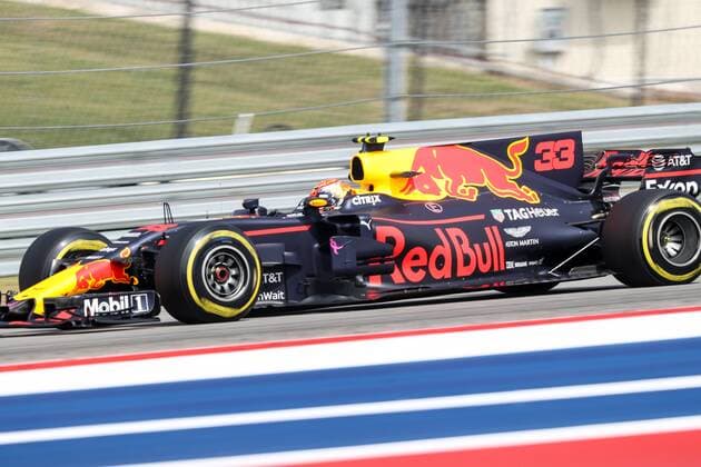 October 20, 2017 - Austin, Texas, U.S - Toro Rosso driver Max Verstappen (33) of Netherlands in action before the Formula 1 United States Grand Prix race at the Circuit of the Americas race track in Austin,Texas. F1 2017- Formula 1 United States Grand Prix. - ZUMAw300 20171020_zaf_w300_126 Copyright: xDanxWozniakx