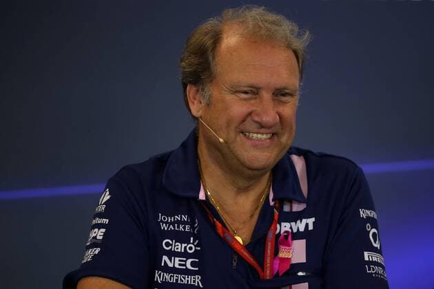 20.10.2017 - press conference PK Pressekonferenz Robert Fernley (GBR) Sahara Force India F1 Team Deputy Team Principal United States Grand Prix, Austin 19 - 22 October 2017 20.10.2017 - Press conference, Robert Fernley (GBR) Sahara Force India F1 Team Deputy Team Principal 