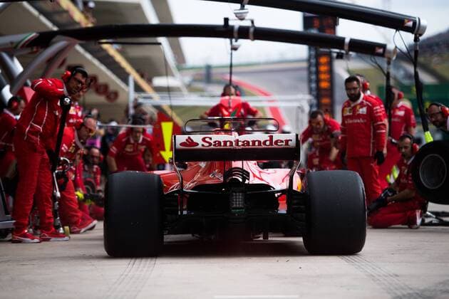 20.10.2017 - Free Practice 2, Kimi Raikkonen (FIN) Scuderia Ferrari SF70H United States Grand Prix, Austin 19 - 22 October 2017 20.10.2017 - Free Practice 2, Kimi Raikkonen (FIN) Scuderia Ferrari SF70H 
