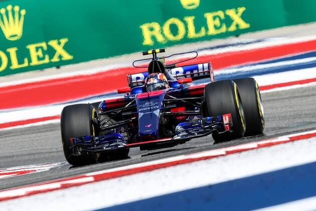 October 20, 2017 - Austin, Texas, U.S - Red Bull Racing driver Daniil Kvyat (26) of Russia in action before the Formula 1 United States Grand Prix race at the Circuit of the Americas race track in Austin,Texas. F1 2017- Formula 1 United States Grand Prix. - ZUMAw300 20171020_zaf_w300_161 Copyright: xDanxWozniakx