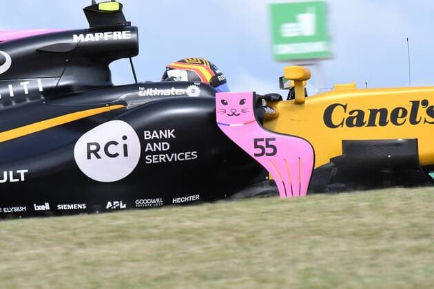 Carlos Sainz jun, Renault F1 Team, formula 1 GP, USA in Austin, 20.10.2017 Photo:mspb Lukas Gorys Carlos Sainz jun, formula 1 GP, USA