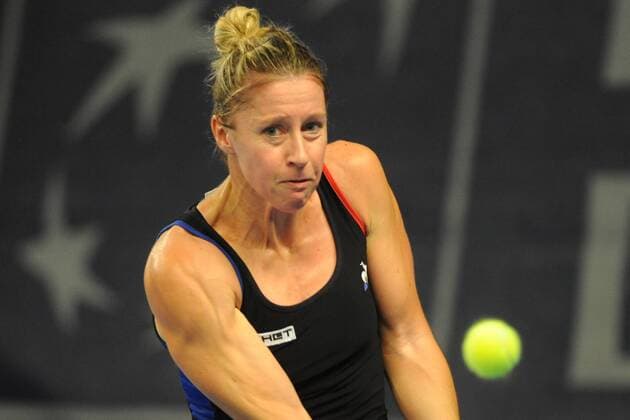 Pauline Parmentier (FRA) im Halbfinale Damen Einzel des WTA Tennis Damen Turniers BGL BNP Paribas Luxemburg Open 2017 gegen Carina Witthoeft (GER) am 20.10.17 in Luxemburg, Luxemburg Copyright: xPeterxFranzx Eibner-Pressefotox EP_pfz