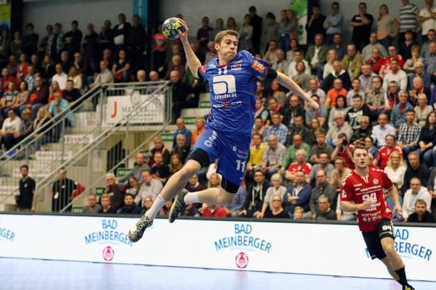 Tim Nothdurft (HBW Balingen-Weilstetten 11), ASV Hamm-Westfalen vs HBW Balingen-Weilstetten, Handball, 2. Bundesliga, 21.10.2017, Hamm Copyright: xEibner-Pressefoto Strohdiekx EP_JSK