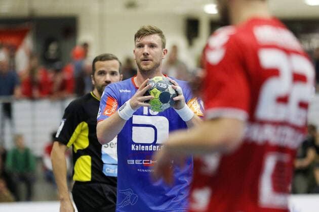 Lars Friedrich (HBW Balingen-Weilstetten 10), ASV Hamm-Westfalen vs HBW Balingen-Weilstetten, Handball, 2. Bundesliga, 21.10.2017, Hamm Copyright: xEibner-Pressefoto Strohdiekx EP_JSK